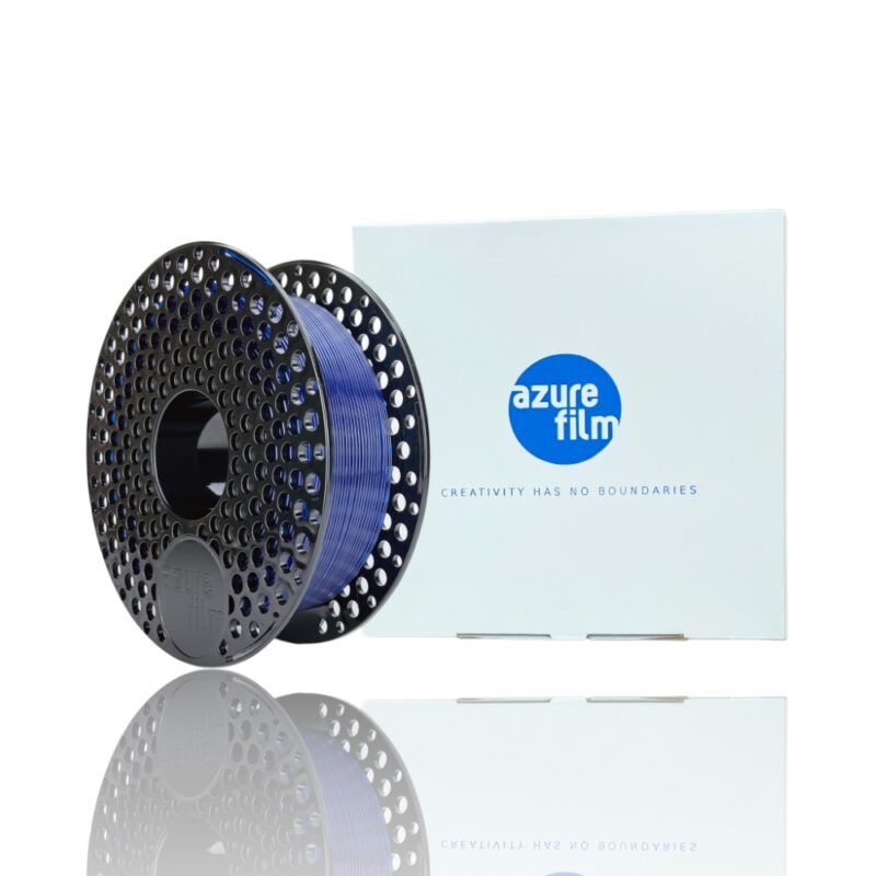 petg azurefilm 2 evolt portugal espana filamento impressao 3d blue azul dark