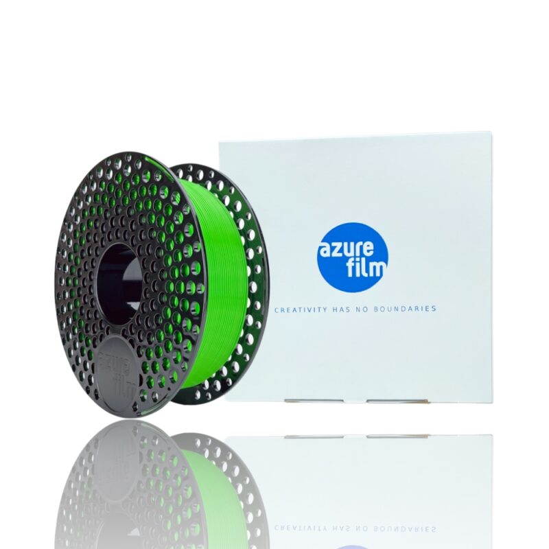 petg azurefilm 2 evolt portugal espana filamento impressao 3d light green verde claro