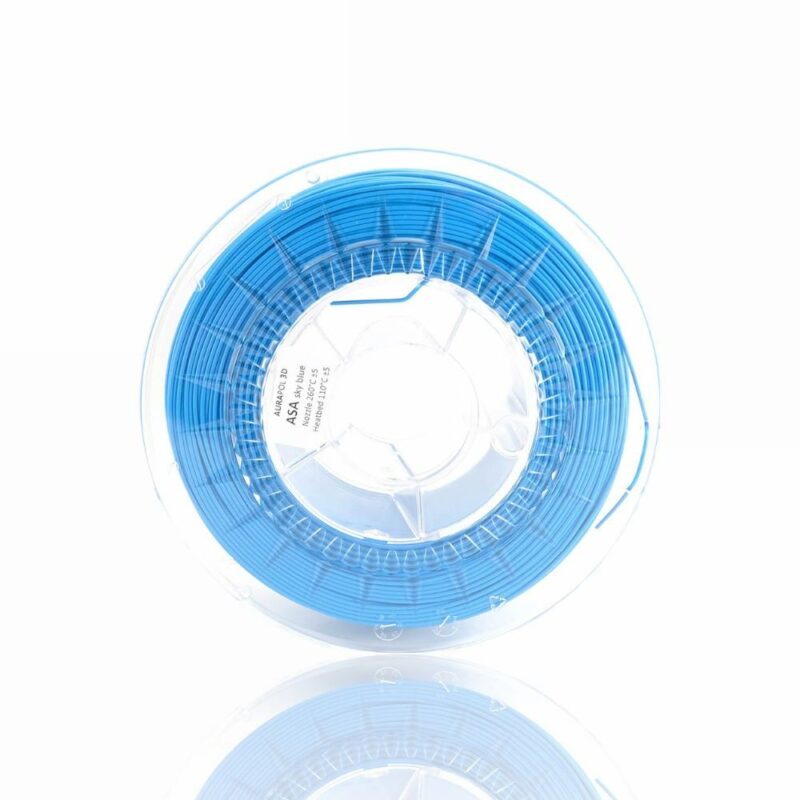 AURAPOL ASA 3D Filament Sky Blue 1 Portugal Espana Evolt Impressao 3D