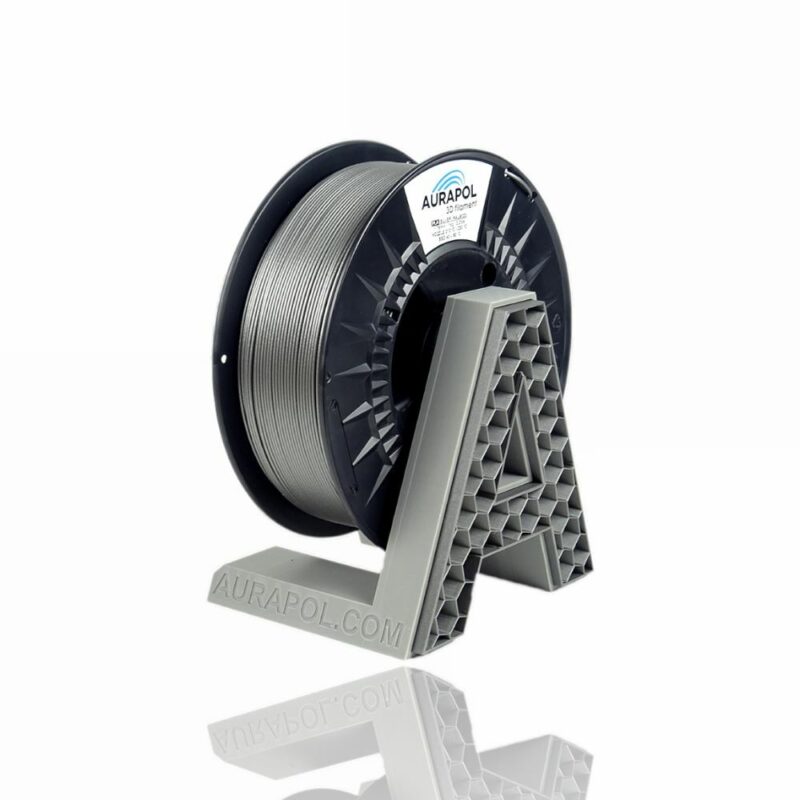 AURAPOL PLA 3D Filament Silver Portugal Espana Evolt Impressao 3D