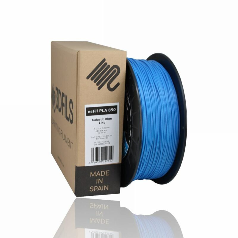 PLA GALACTIC BLUE Portugal Espana Evolt Impressao 3D
