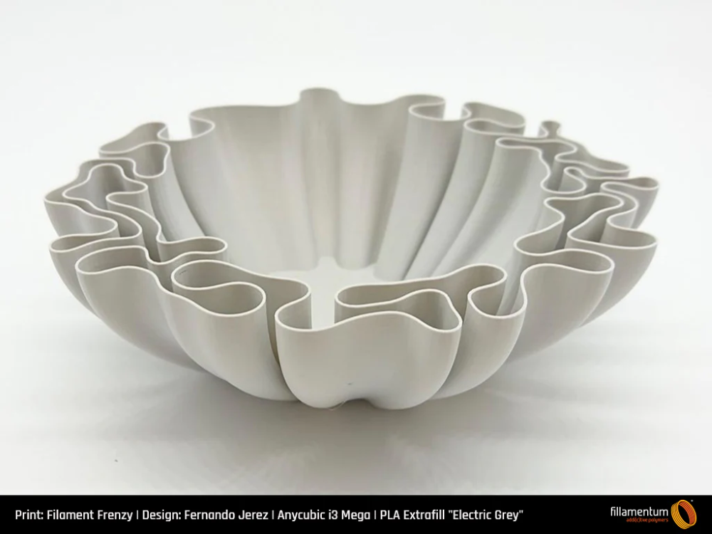 PLA_Extrafill_Electric_Grey_Filament_Frenzy_Wavy_Cups_Collection_3-Portugal-Espana-Evolt-Impressao-3D