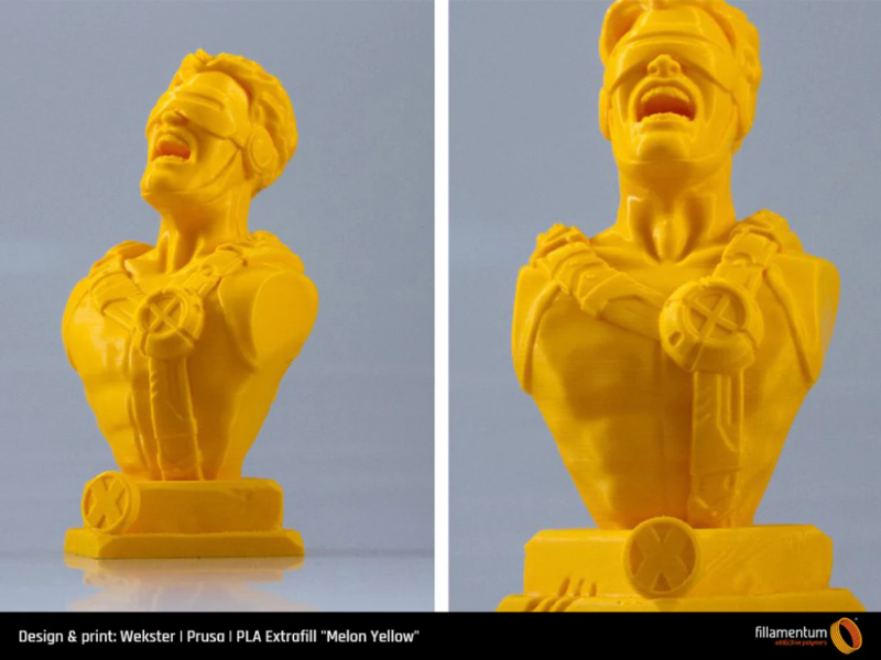 PLA_Extrafill_Melon_Yellow_Wekster_Cyclops-Portugal-Espana-Evolt-Impressao-3D
