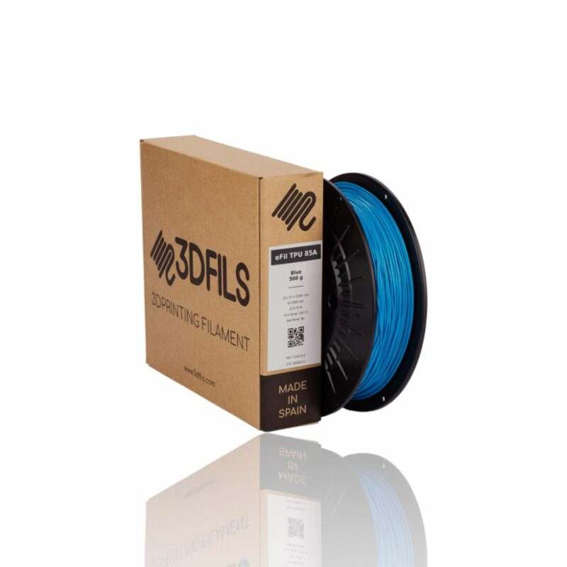 TPU85A BLUE Portugal Espana Evolt Impressao 3D