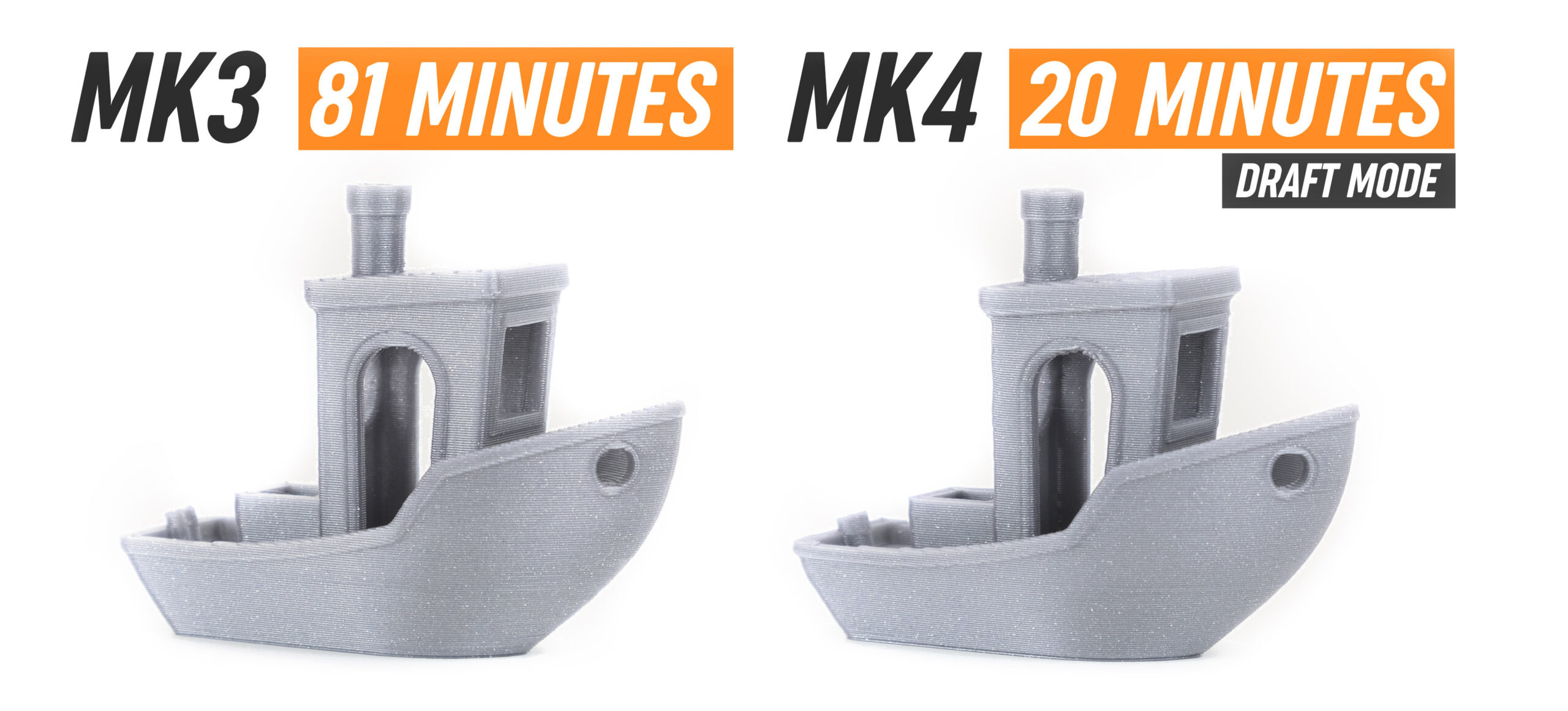 comparação josef prusa evolt mk4 tempo