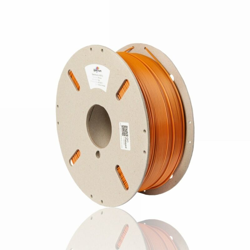 rpetg 2 evolt portugal espana filamento impressao 3d orange