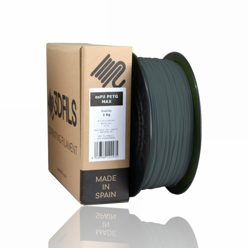 PETG GRAPHITE Portugal Espana Evolt Impressao 3D
