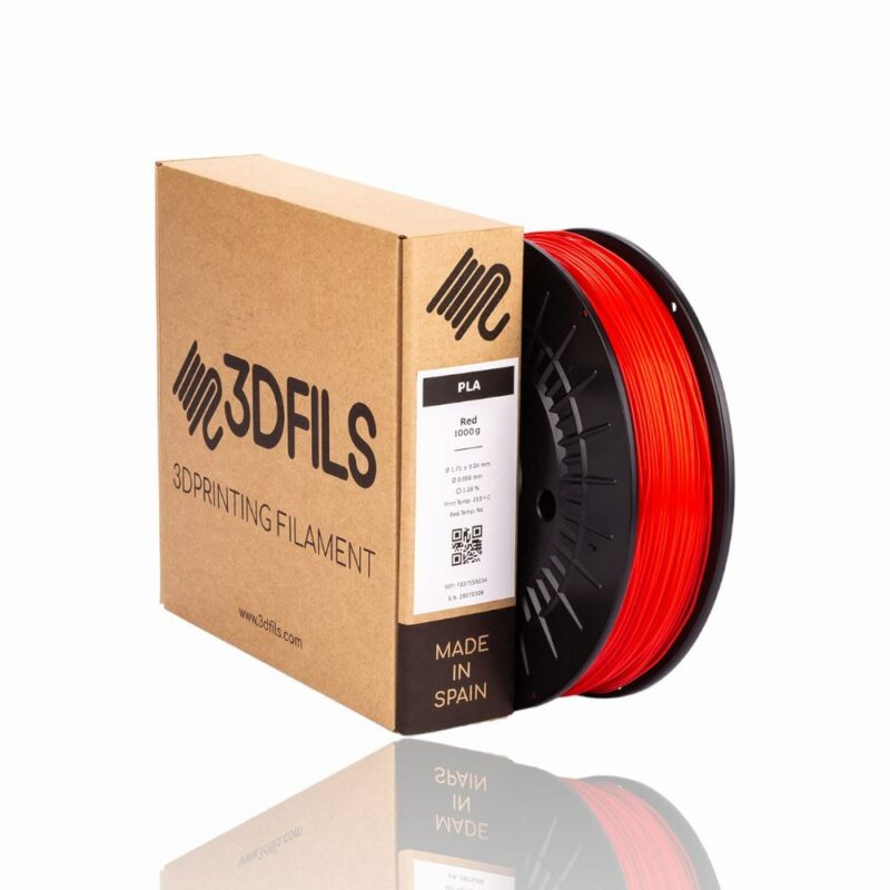PLA RED Portugal Espana Evolt Impressao 3D