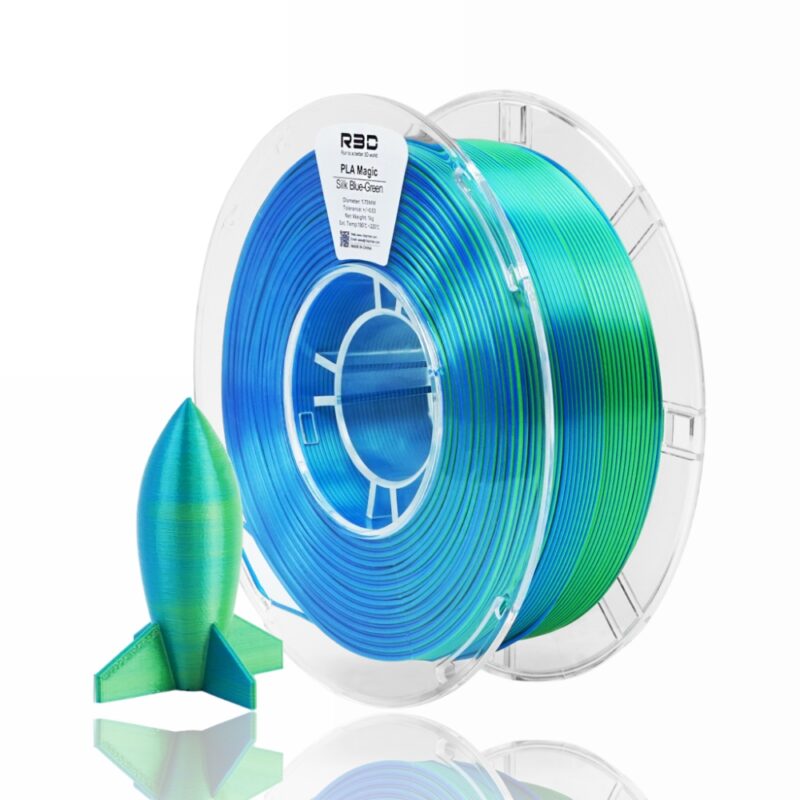 R3D Dual Blue Green evolt portugal espana filamento impressao 3d