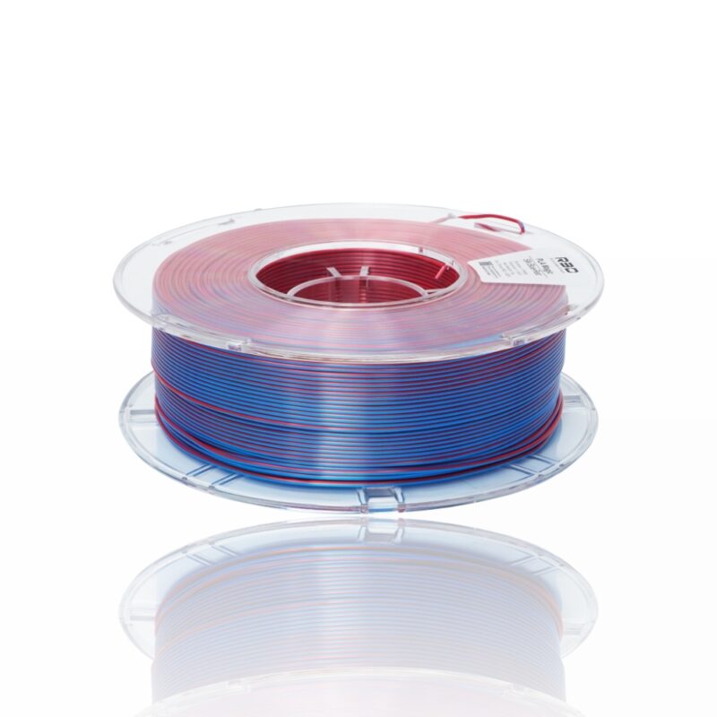 R3D Dual PLA evolt portugal espana filamento impressao 3d blue red