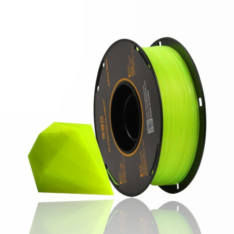 R3D ultra Glow evolt portugal espana filamento impressao 3d yellow
