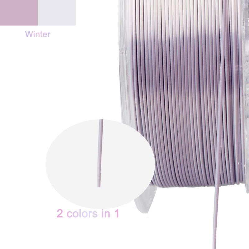 R3D Dual PLA evolt portugal espana filamento impressao 3d winter