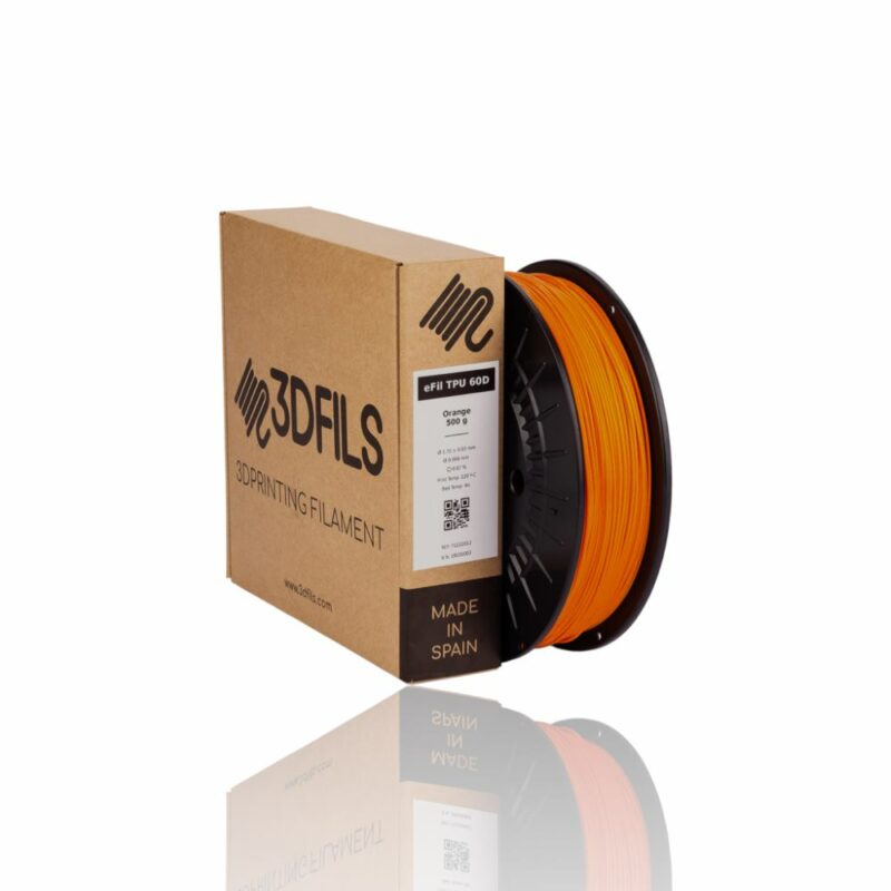 TPU60 ORANGE Portugal Espana Evolt Impressao 3D