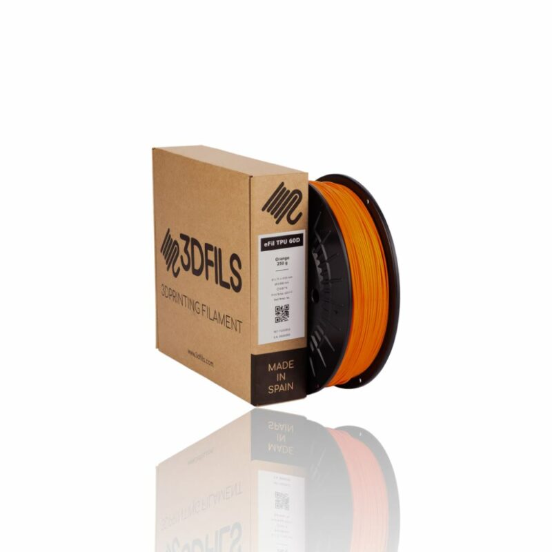 TPU60 ORANGE Portugal Espana Evolt Impressao 3D