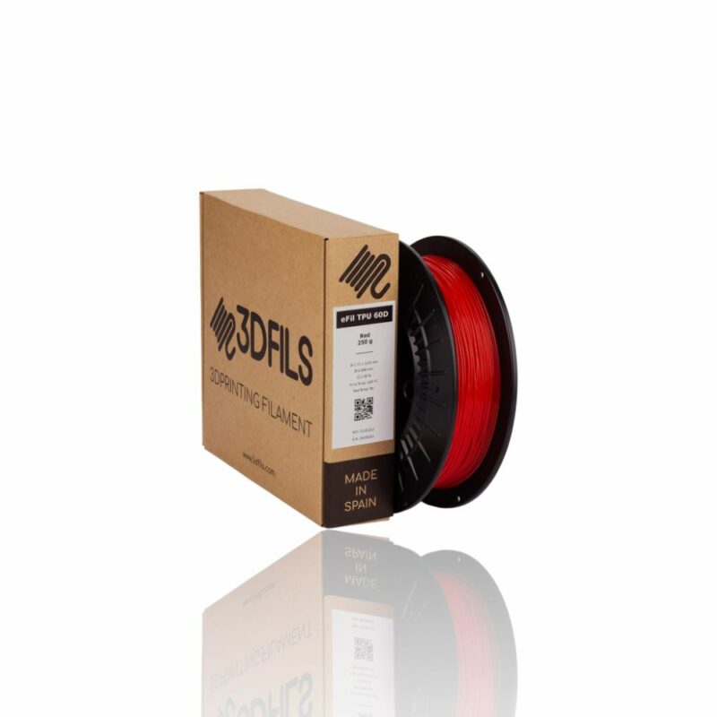 TPU60 RED Portugal Espana Evolt Impressao 3D