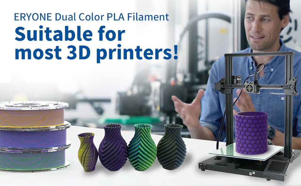 matte dual color filament eryon 1