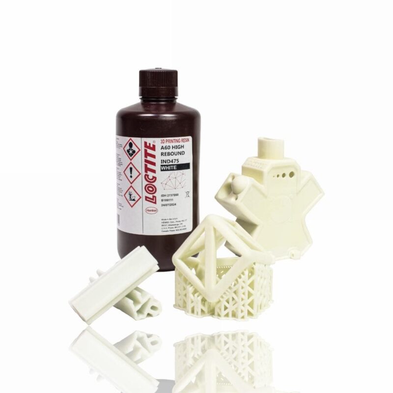 Loctite 3D IND475 A60 High Rebound white 1kg Portugal Espana Evolt Impressao 3D