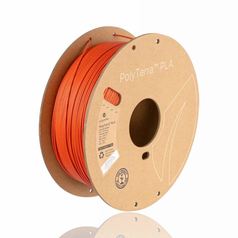 PolyLite PLA 1kg Muted red evolt portugal espana filamento impressao 3d
