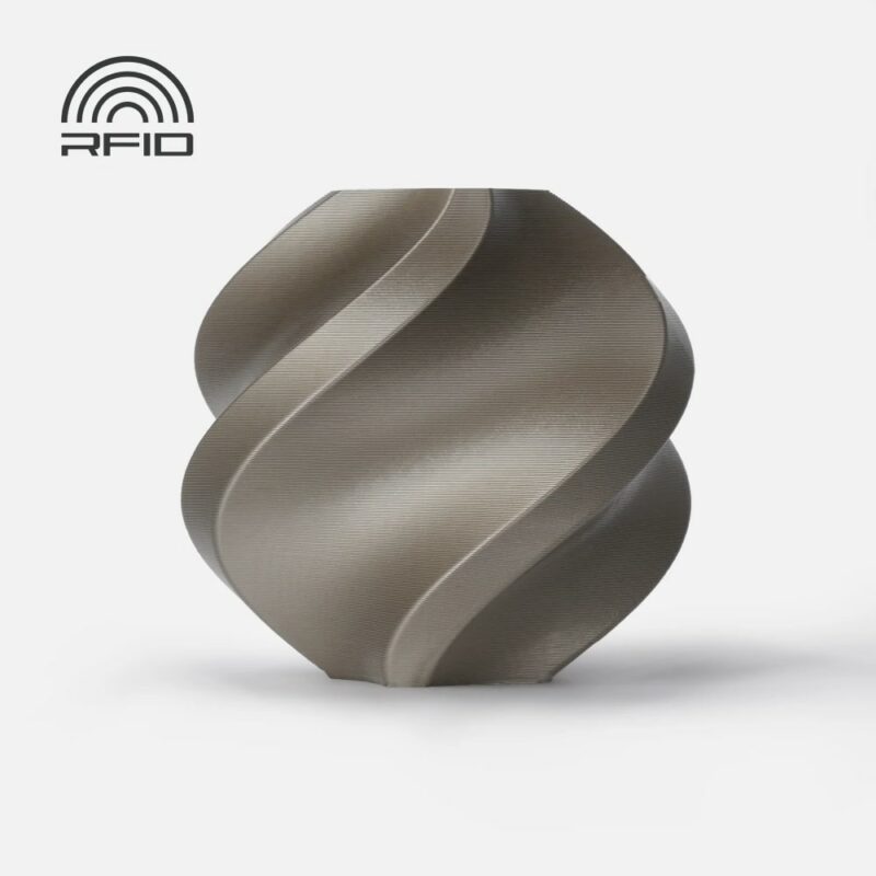 PLA Metal Iridium Gold Metallic bambu lab evolt portugal espana filamento impressao 3d