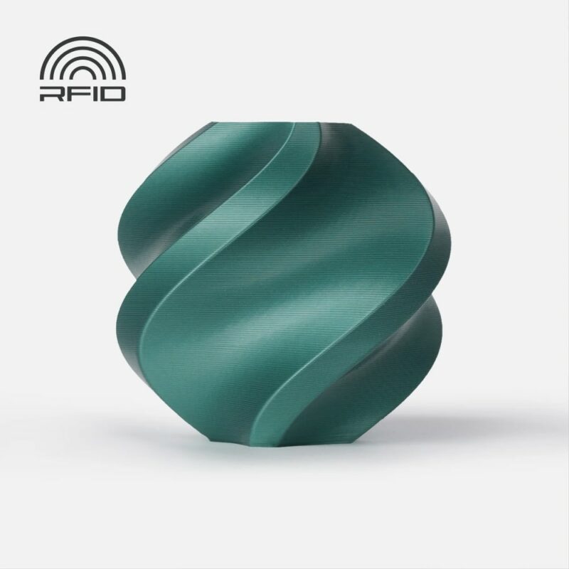 PLA Metal Oxide Green Metallic bambu lab evolt portugal espana filamento impressao 3d