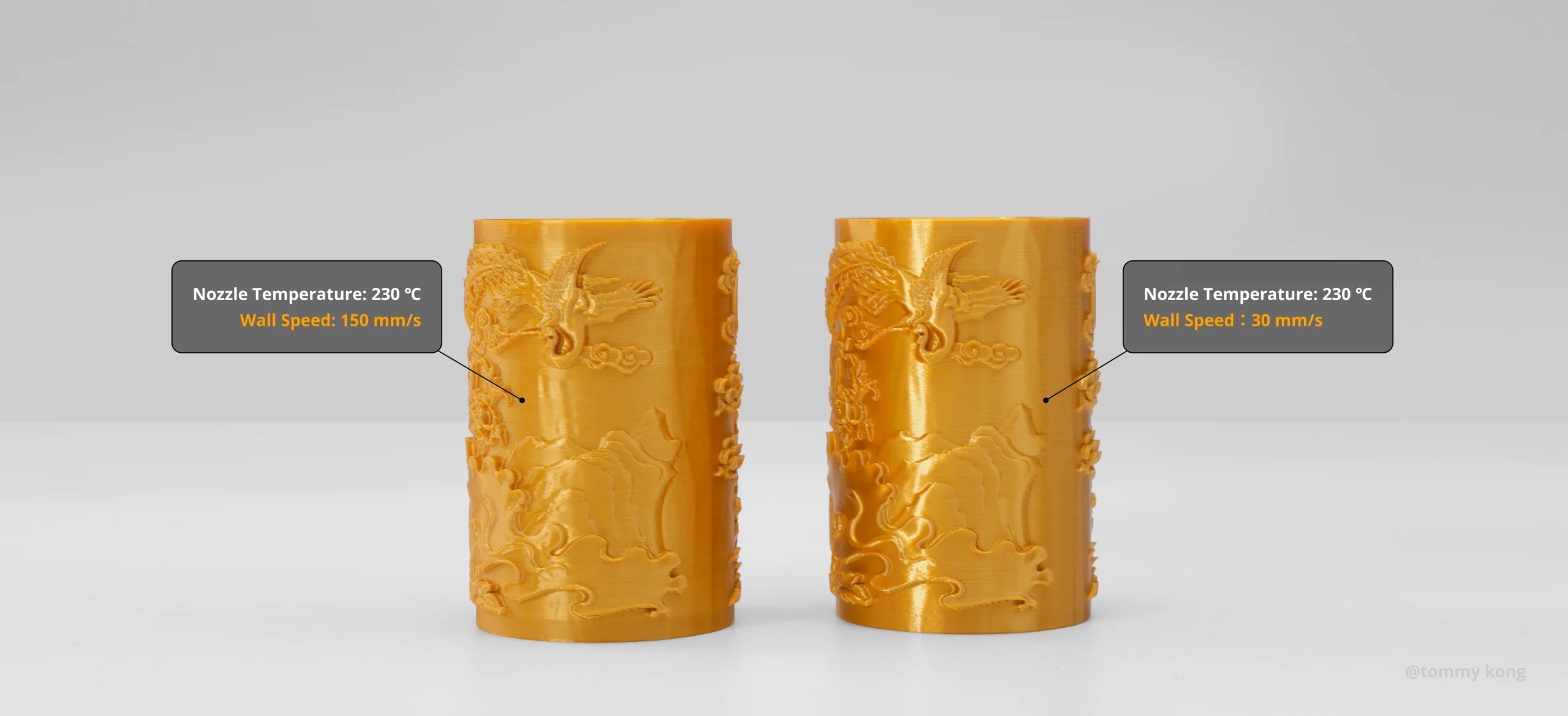 pla silk comparacao evolt bambu lab