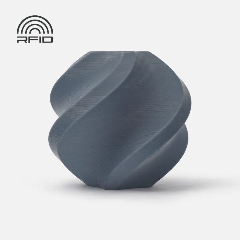 PLA Basic Blue Gray bambu lab evolt portugal espana filamento impressao 3d