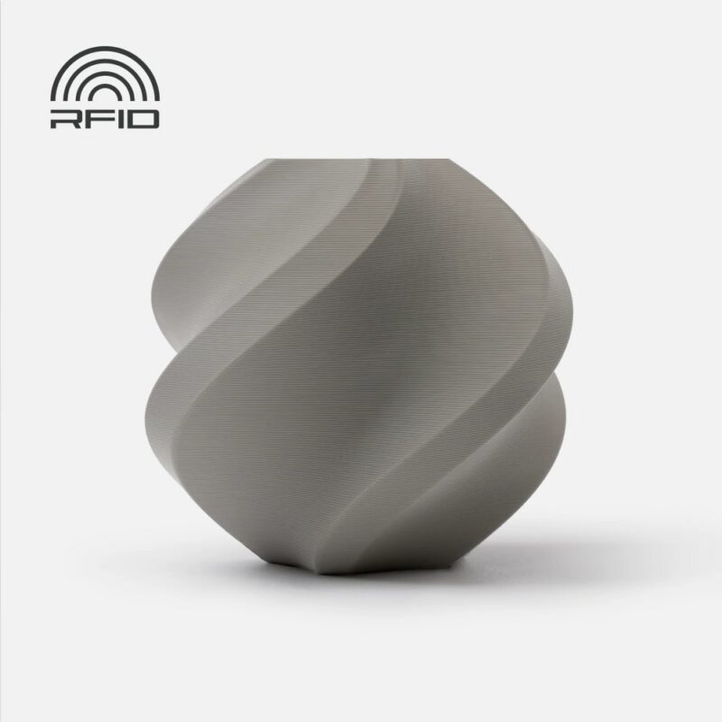 PLA Basic Gray bambu lab evolt portugal espana filamento impressao 3d