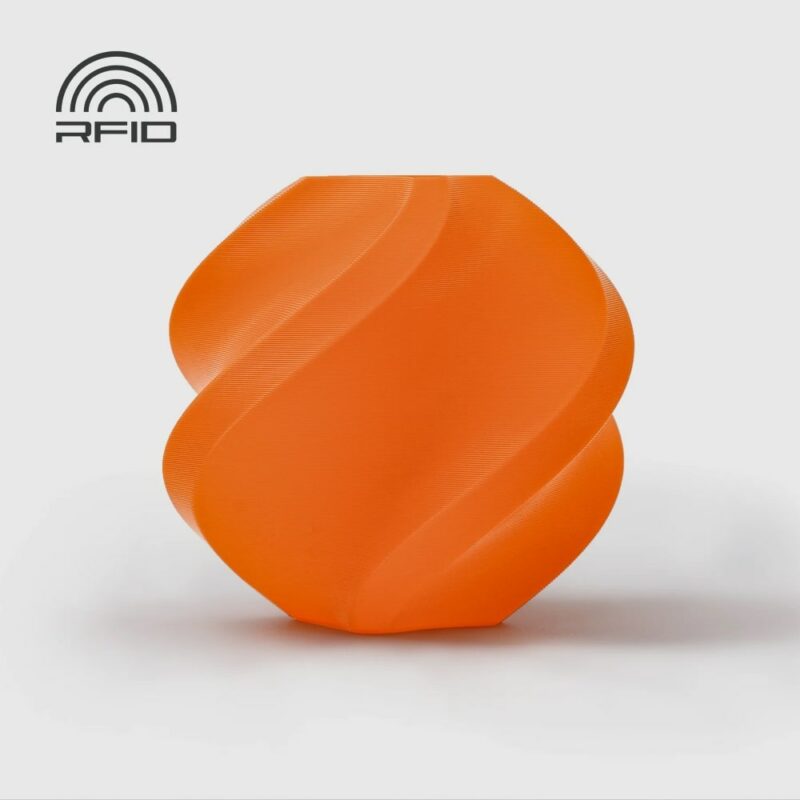 PLA Basic orange bambu lab evolt portugal espana filamento impressao 3d