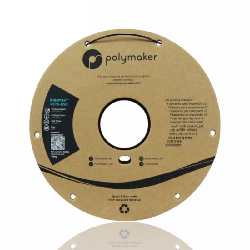 petg esd polymaker black evolt portugal espana filamento impressao 3d