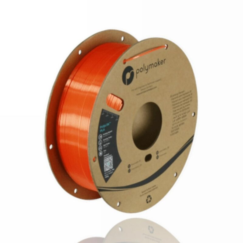 pla silk polylite polymaker orange evolt portugal espana filamento impressao 3d