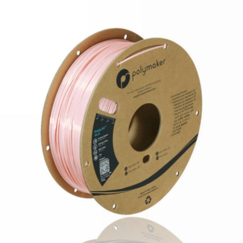 pla silk polylite polymaker pink evolt portugal espana filamento impressao 3d