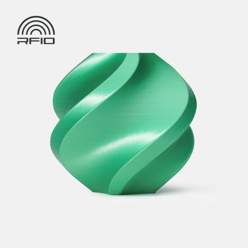 bambulab pla silk green evolt portugal espana filamento impressao 3d