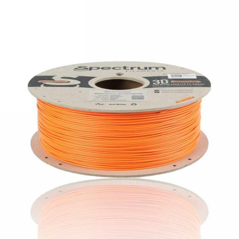 greenypro light pure orange portugal espana filamento impressao 3d