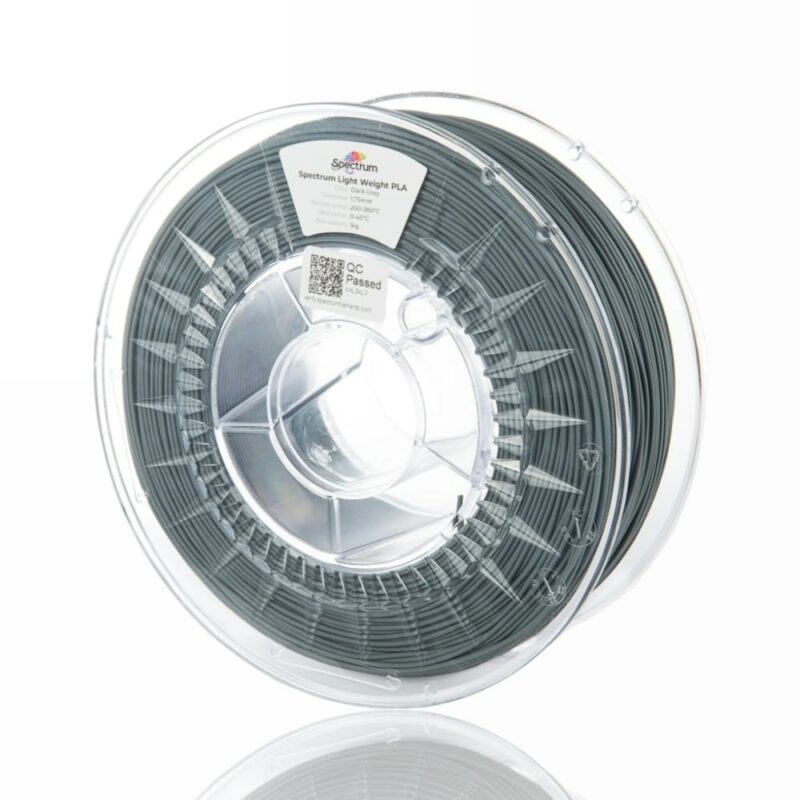 lw pla dark grey evolt portugal espana filamento impressao 3d