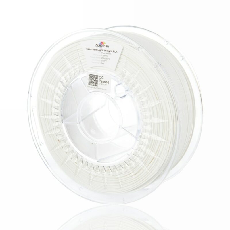 lw pla pure white evolt portugal espana filamento impressao 3d