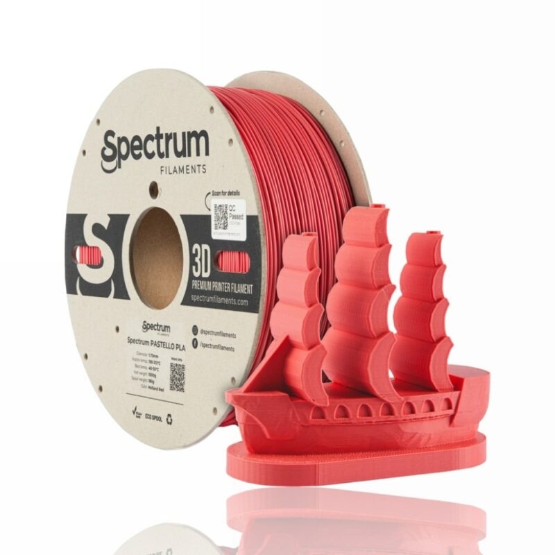 pla pastello holland red evolt portugal espana filamento impressao 3d