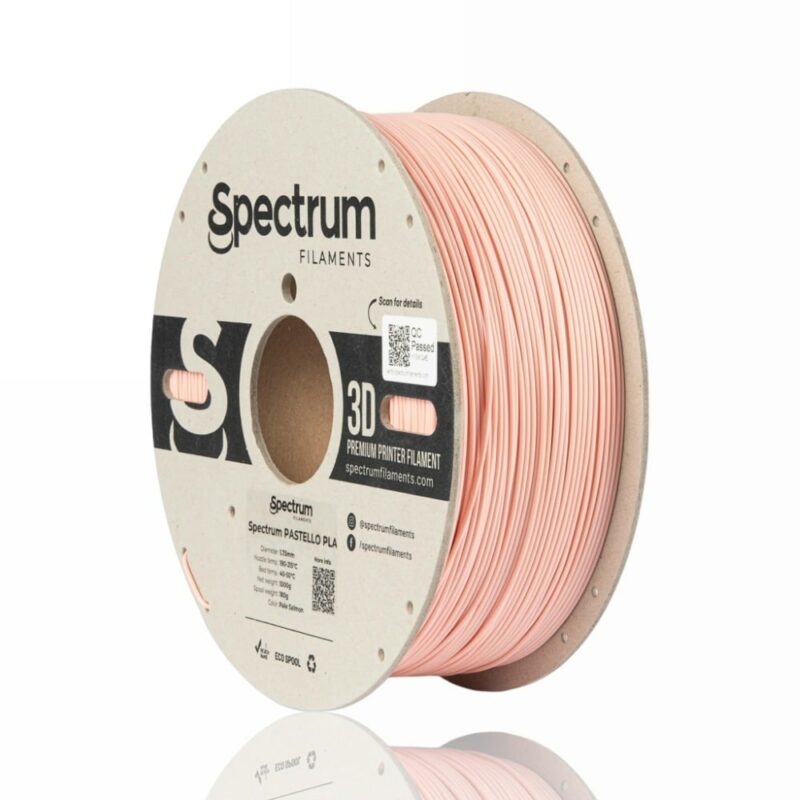 pla pastello pale salmon evolt portugal espana filamento impressao 3d