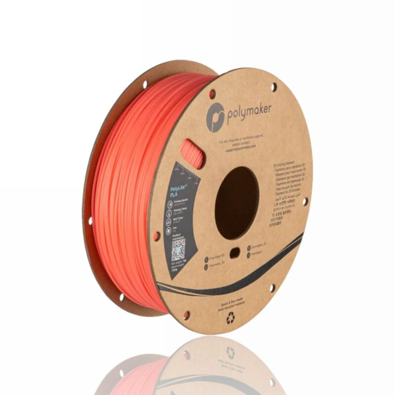 PolyLite pink Luminous PLA evolt portugal espana filamento impressao 3d