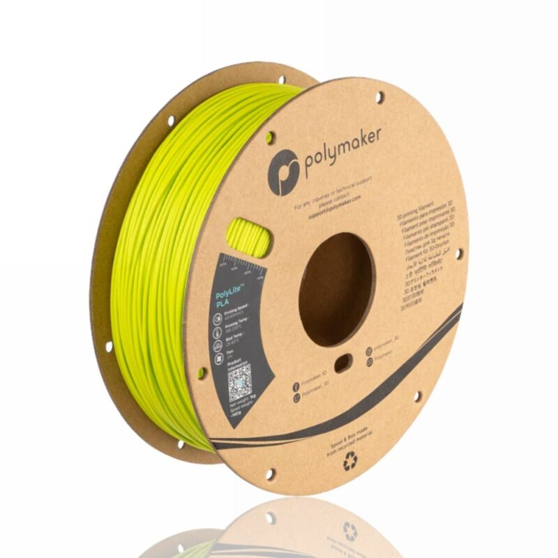 Polymaker Polylite evolt portugal espana filamento impressao 3d lime green