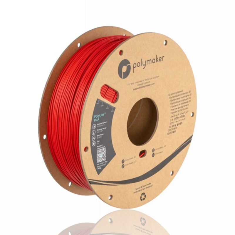 Polymaker Polylite evolt portugal espana filamento impressao 3d wine red