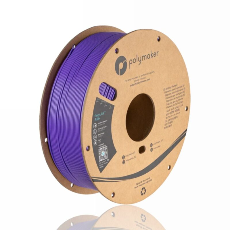 PolyLite ASA purple evolt portugal espana filamento impressao 3d
