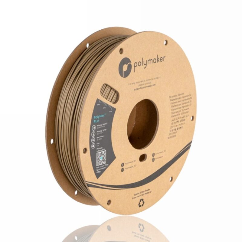 PolyMax PLA fde beige polymaker evolt portugal espana filamento impressao 3d