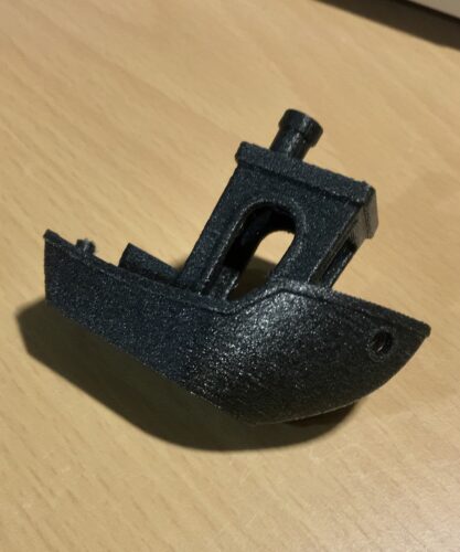 PETG 500g CarbonLook CF (fibras de carbono) - Rosa3D photo review