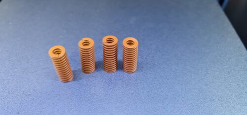 4 Molas Amarelas de compressão Forte para nivelamento da hotbed (leveling strong spring compatível com Creality, ANET e outras marcas) - AIMSOAR photo review