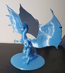 PLA 1kg Silk Sky Blue - Azurefilm photo review