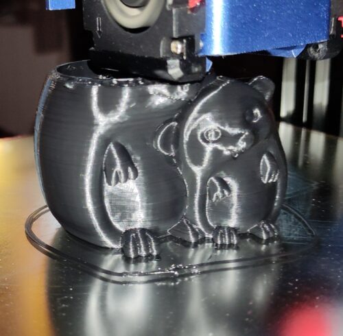 PETG Fil2ndlife 1kg Cinza Multicor ECO (Reciclado) - Tucab photo review