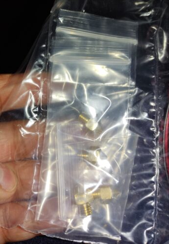 Click to view full screen 0.4mm B-SERIES PREMIUM Latão Nozzle MK8 - AIMSOAR photo review