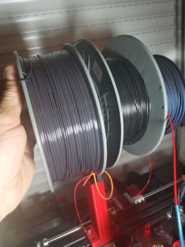 PETG Fil2ndlife 1kg Cinza Multicor ECO (Reciclado) - Tucab photo review
