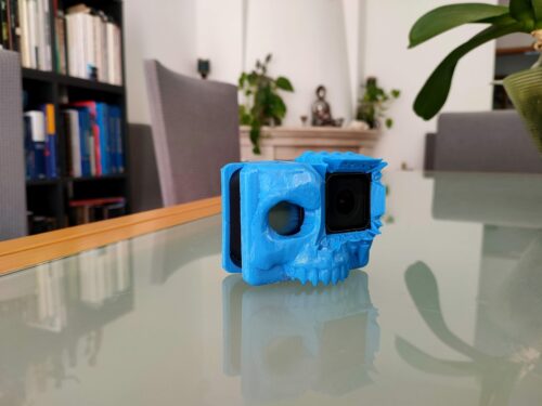 TPU 300g Flexible Filament Hardness 98A Blue - Azurefilm photo review