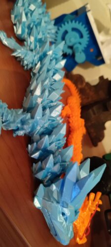 PLA 1kg Silk Sky Blue - Azurefilm photo review